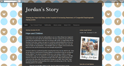 Desktop Screenshot of jordansstory.com